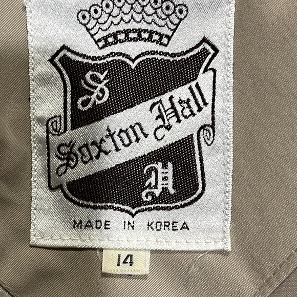 Saxton Hall Vintage Trench Coat - EUC - Picture 4 of 5